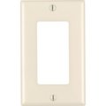 Eaton Wiring Devices Wall Plate Almond 1G 80401-00T